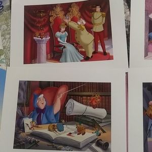 Cinderella II 4 pack lithograph